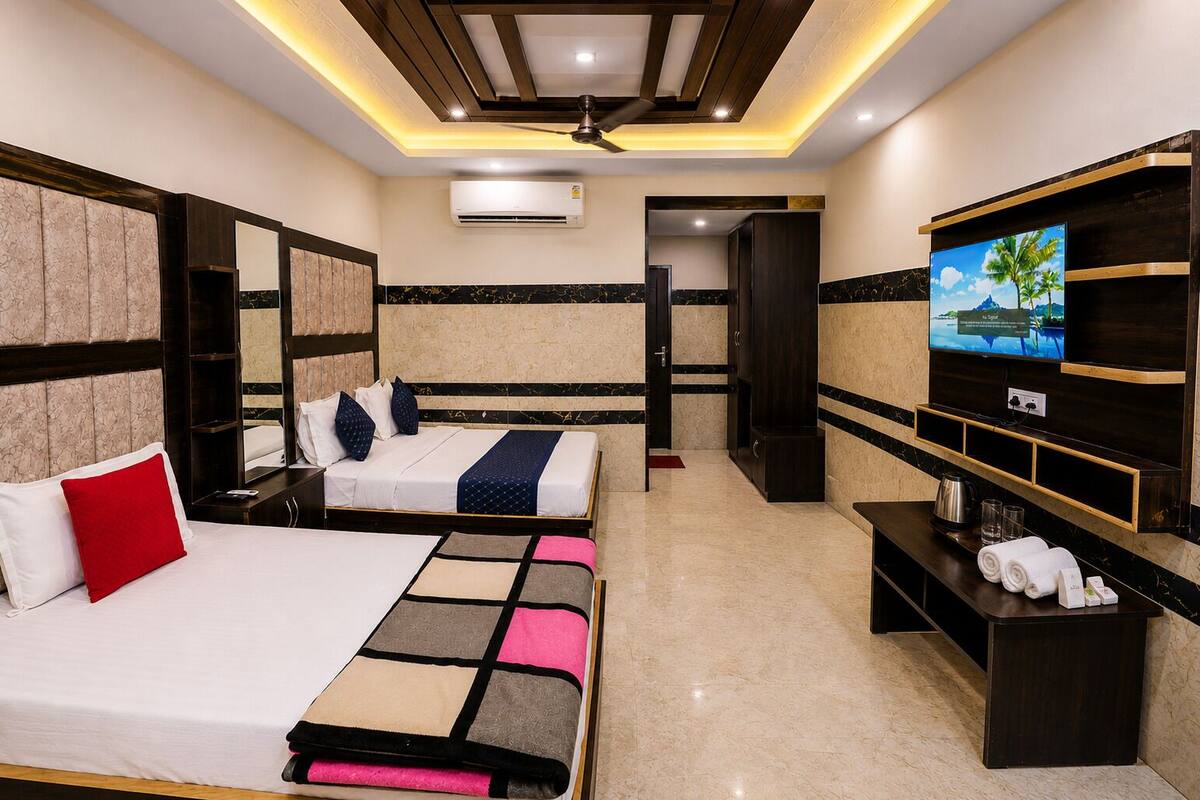 Family Room | Ruang kerja komputer riba, seterika/papan seterika, Wi-fi percuma 