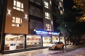 Façade de l’hébergement