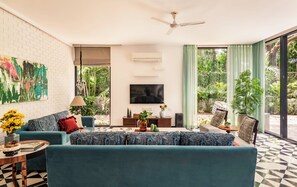 Villa, Balcony | Living area - TBK VILLA VAGATOR 15 (Vagator)