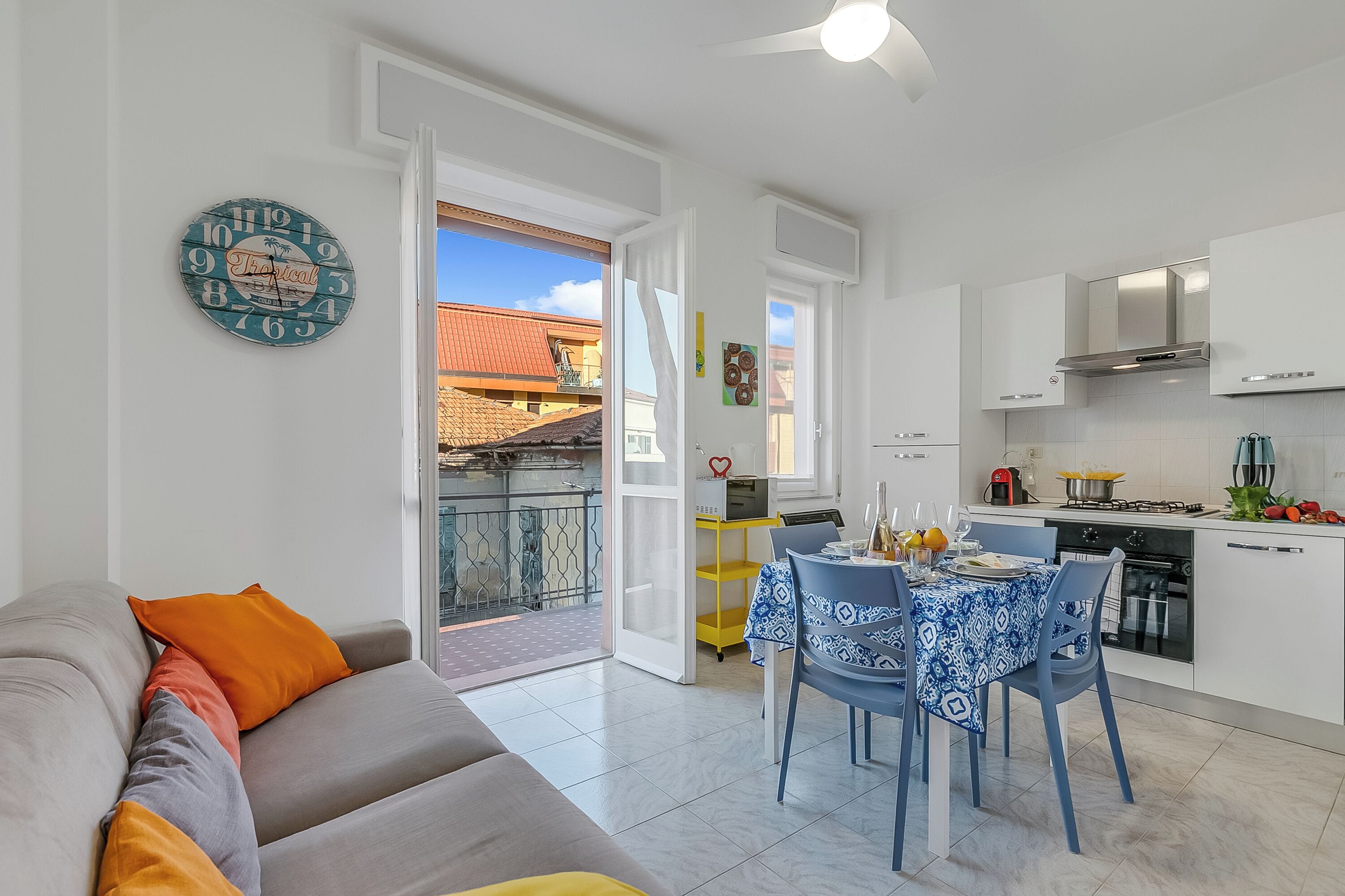 Appartamento Standard, 1 camera da letto, balcone, fronte mare (Verdi Loano Beach Apartment with) | Interni