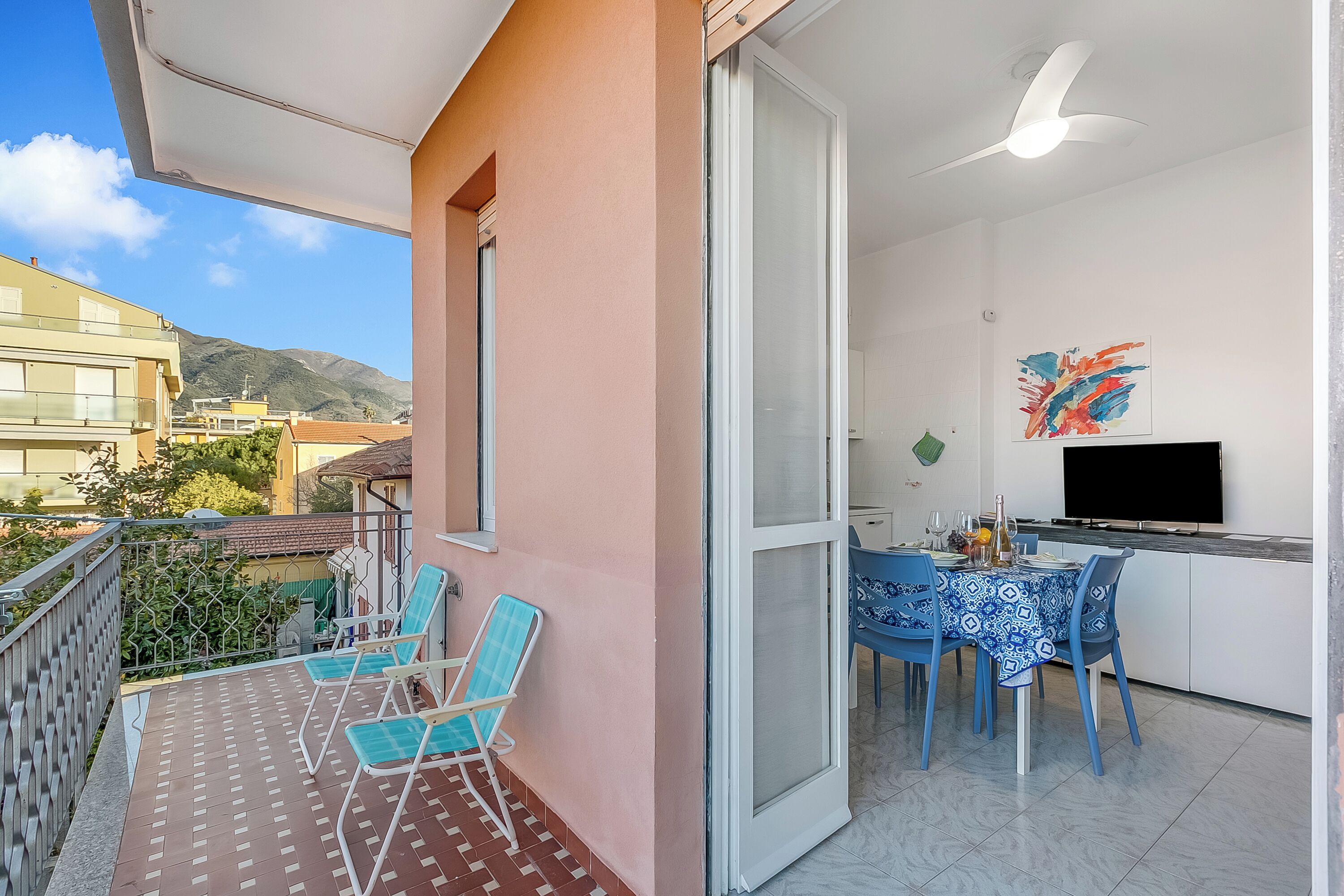 Standard Apartment, Multiple Bedrooms, Sea Facing (Verdi) | Outdoor dining