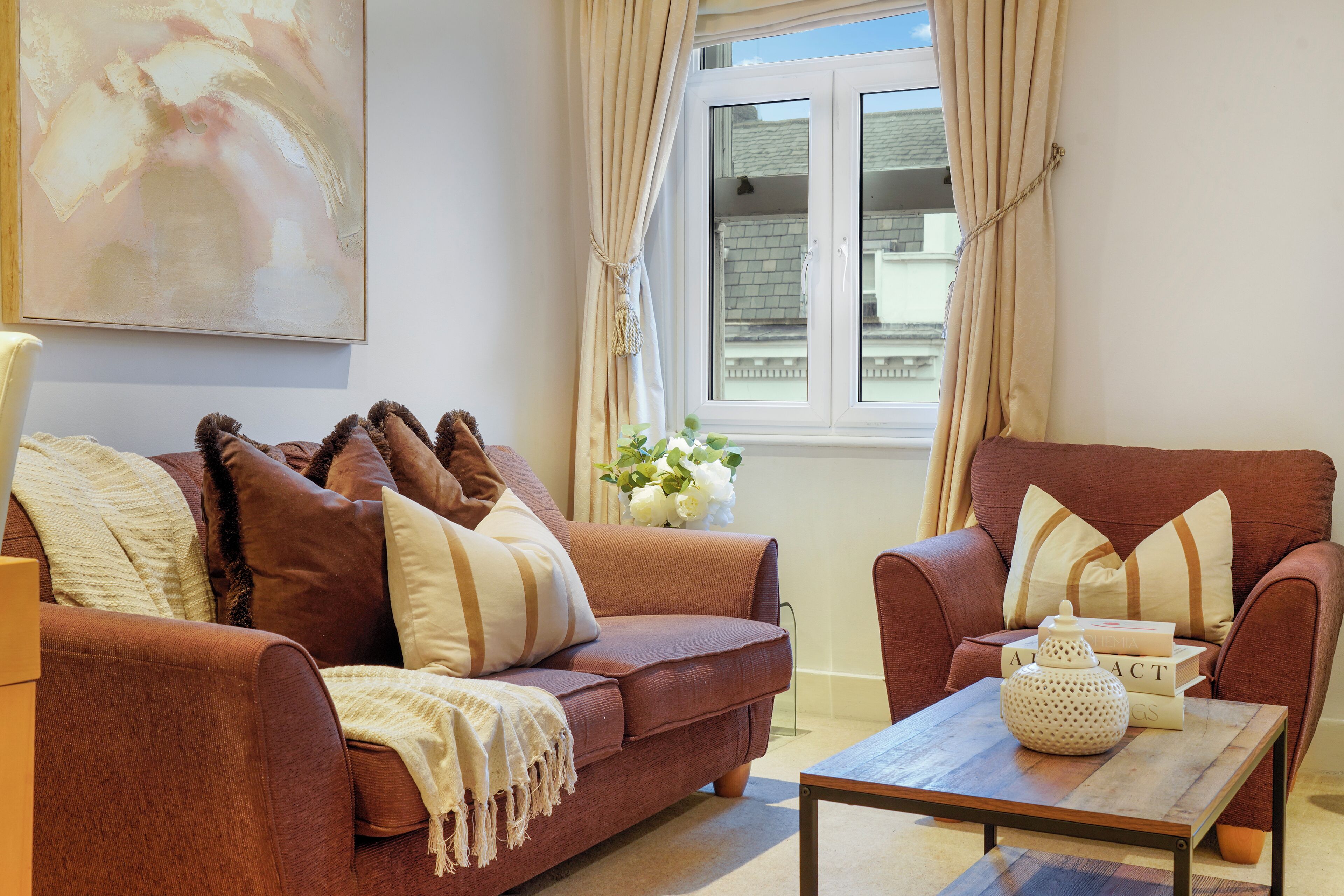 Apartment, Non Smoking | Living area