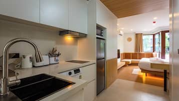 Condo, Balcony | Private kitchen