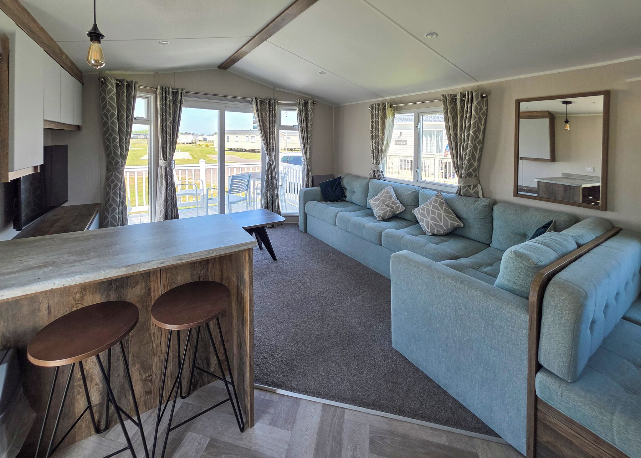 Living Room, Living Dining Room, House