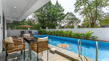 Deluxe Villa, Balcony | Pool | Outdoor pool
