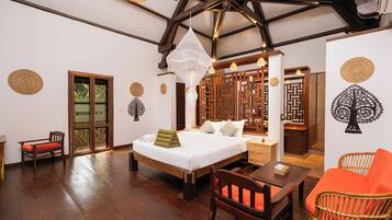 Deluxe Penthouse, Balcony, Garden View