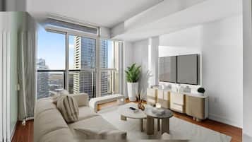 Family Suite, Lake View | Living area