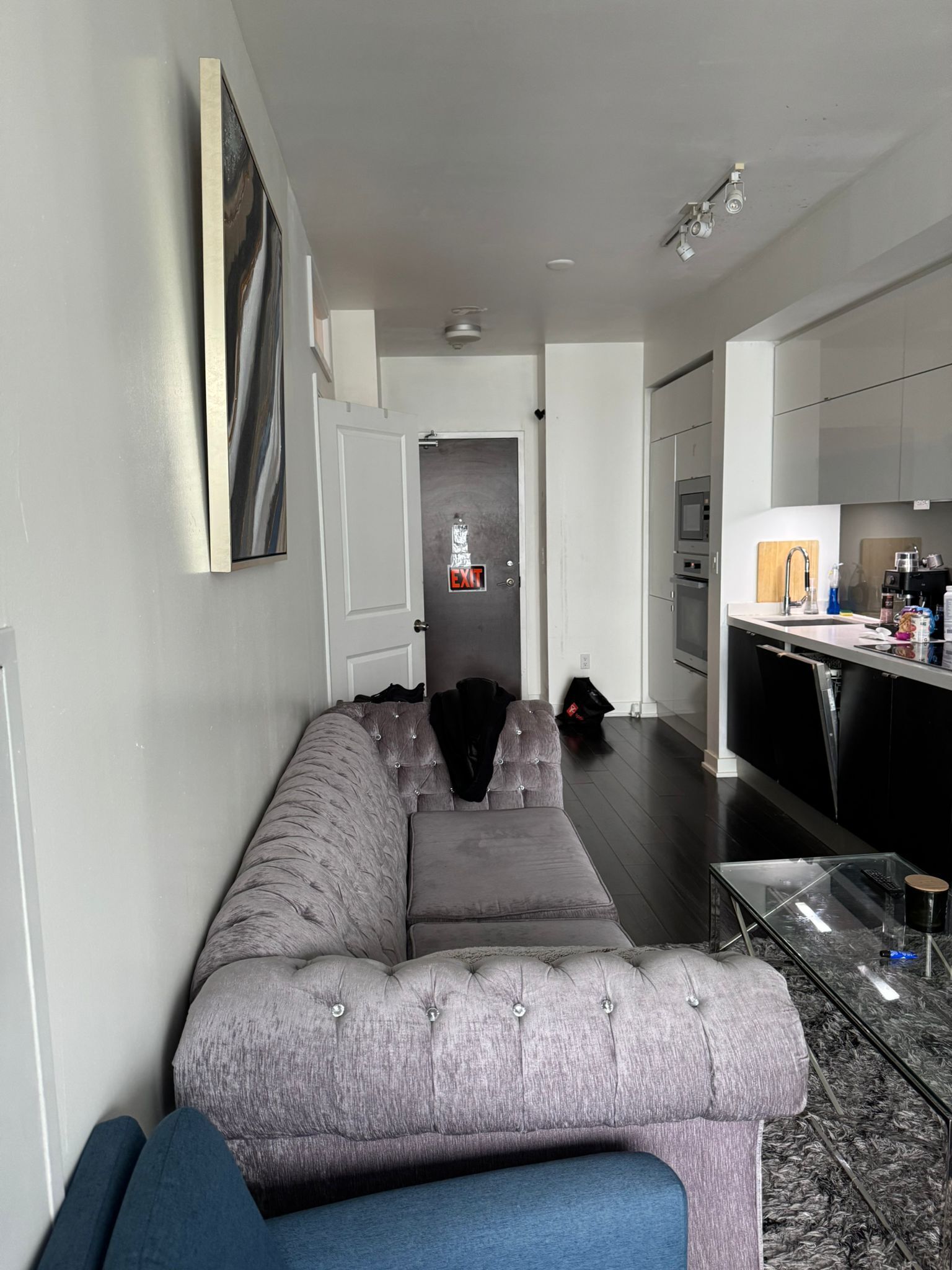 Suite familiar, vistas a la ciudad | Zona de estar