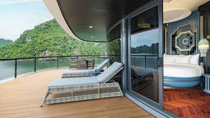 Blick vom Balkon