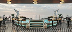 Área externa para banquete