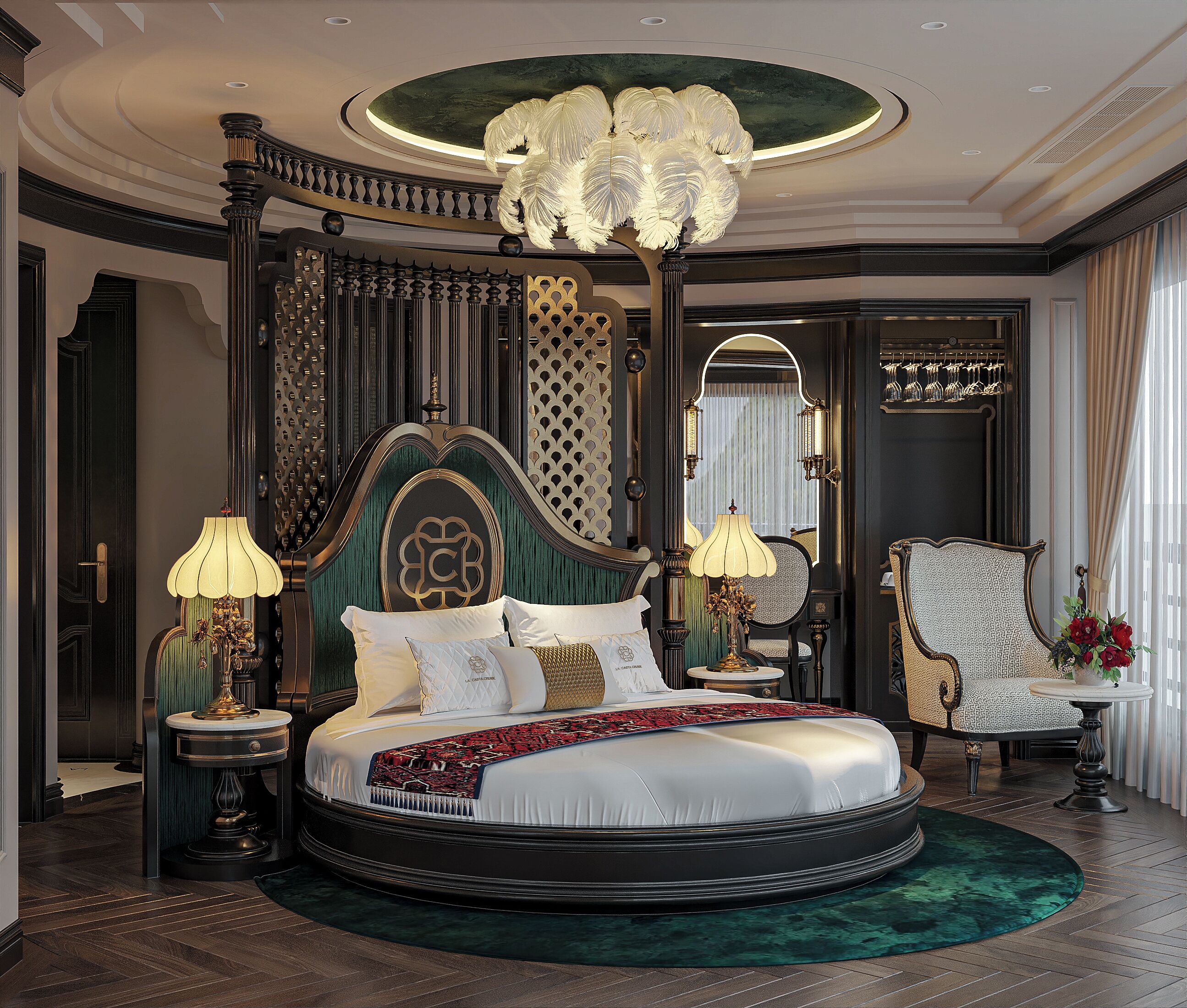 Honeymoon Suite, Balcony, Ocean View | Desk