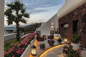 Chambre Standard double, vue sur la mer | Vue de la chambre