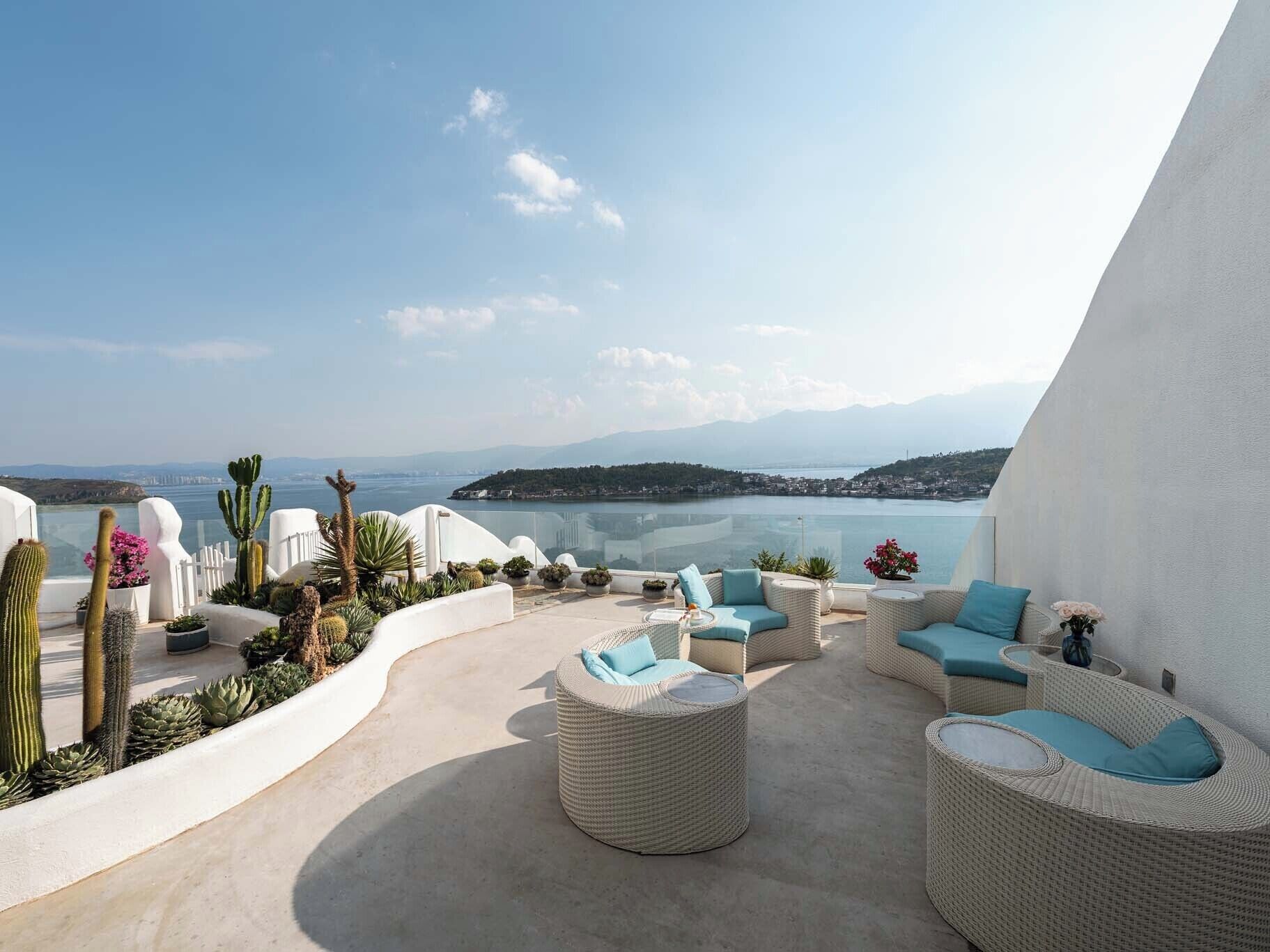 Suite Romantique, vue mer | Vue de la chambre