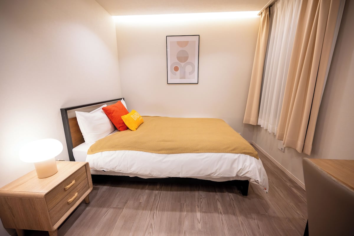 高級公寓, 非吸煙房 (208) | 獨特裝修、書桌、熨斗/熨衫板、免費 Wi-Fi