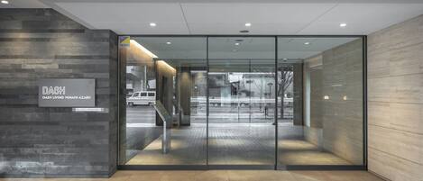 Majoituspaikan julkisivu