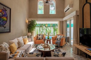 Living area - TBK VILLA ASSAGAO ELEGANCE (Assagao)