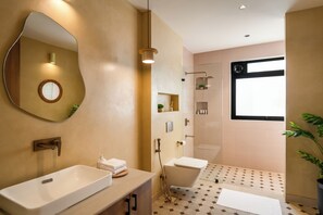 Villa, Balcony, Pool View | Bathroom - TBK VILLA VAGATOR KOMOREBI 01 (Vagator)