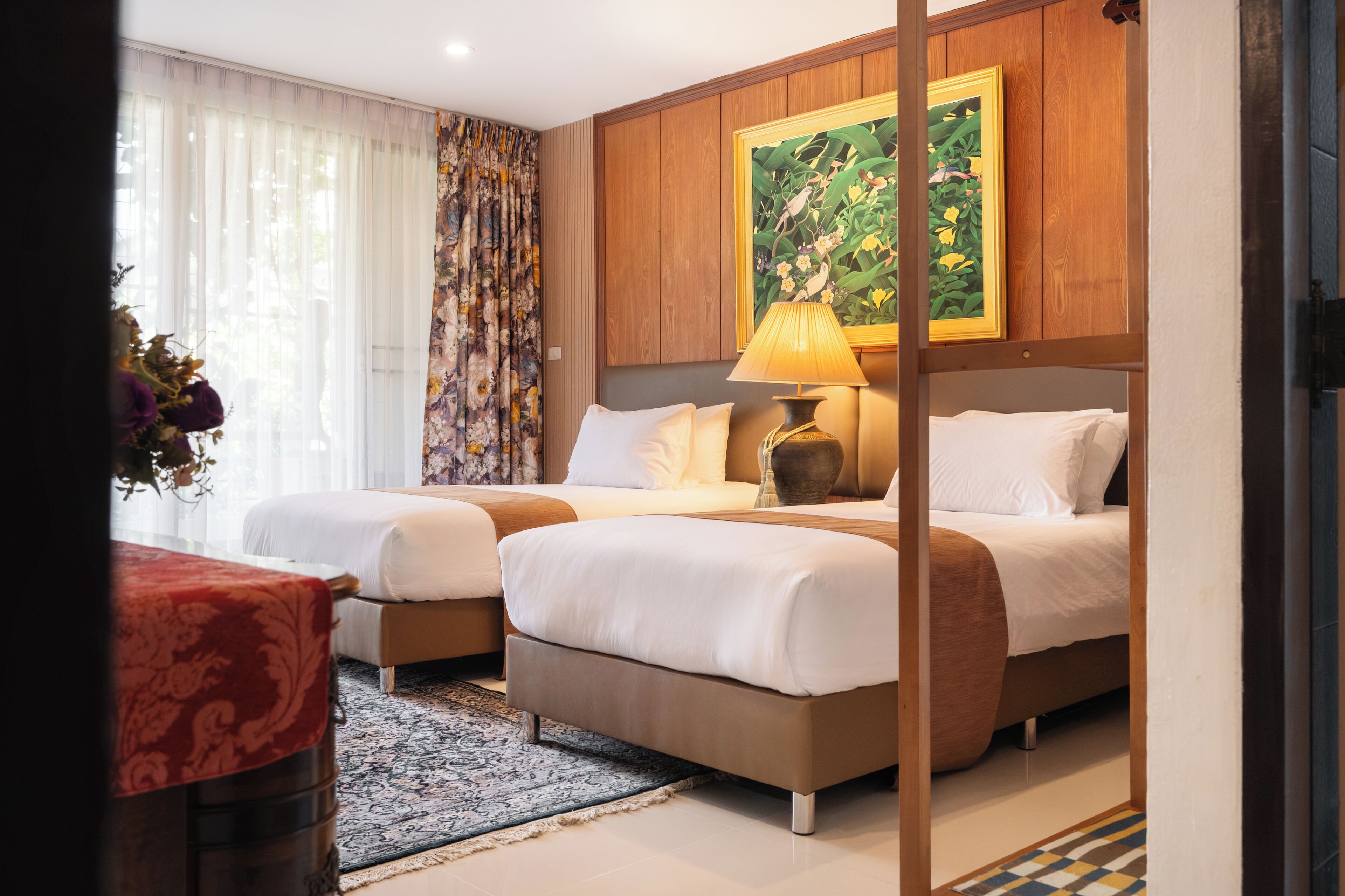 2 室のベッドルーム、アイロン / アイロン台、WiFi、ベッドシーツ