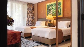 2 室のベッドルーム、アイロン / アイロン台、WiFi、ベッドシーツ