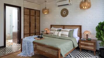 Villa - balkong - utsikt mot trädgården | Gratis wi-fi