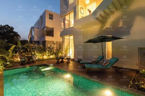 Outdoor pool - TBK VILLA VAGATOR  06 (Vagator)