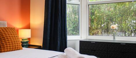 2 chambres, fer et planche Ă repasser, Wi-Fi gratuit, draps fournis