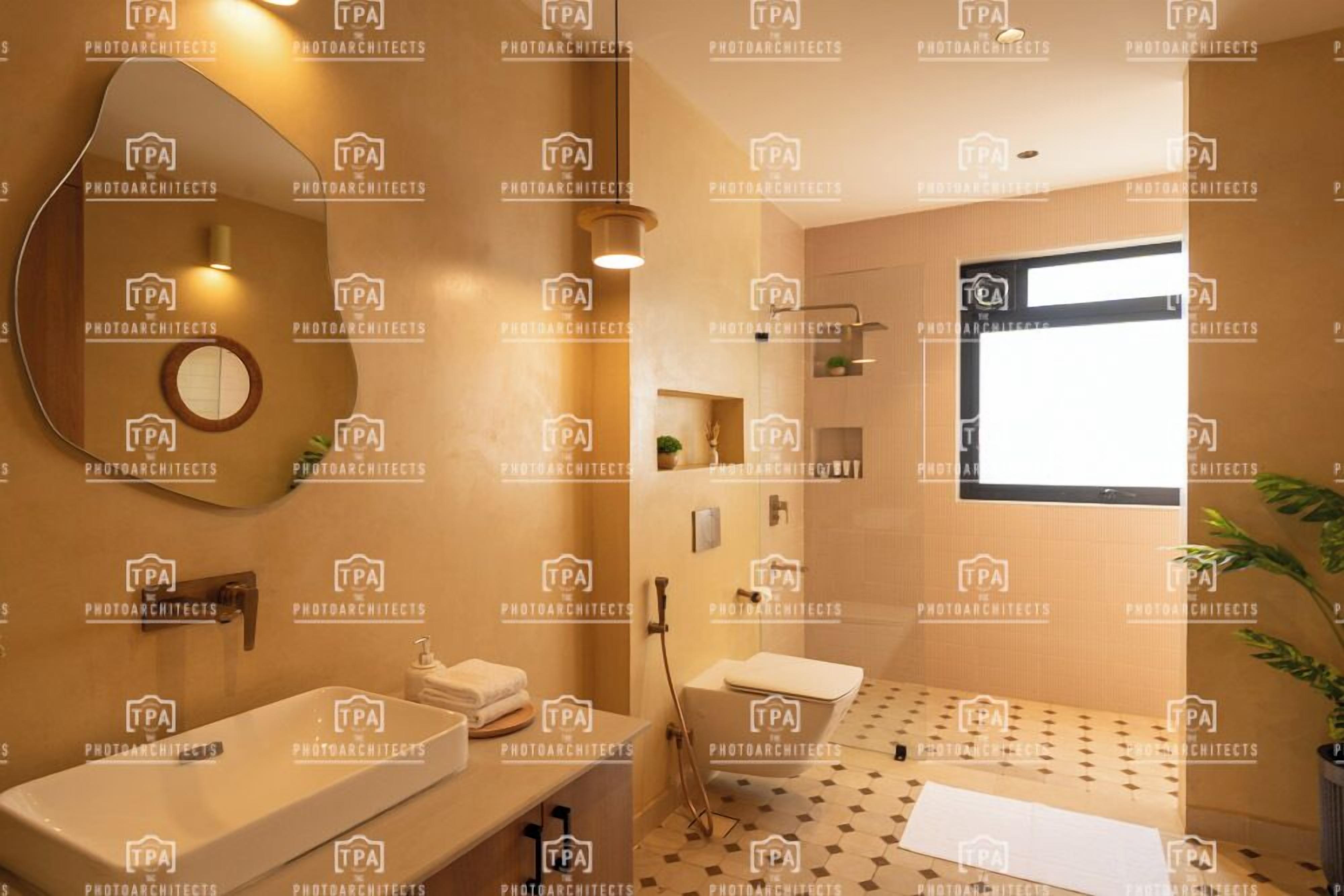 Villa, vistas al jardín | Baño