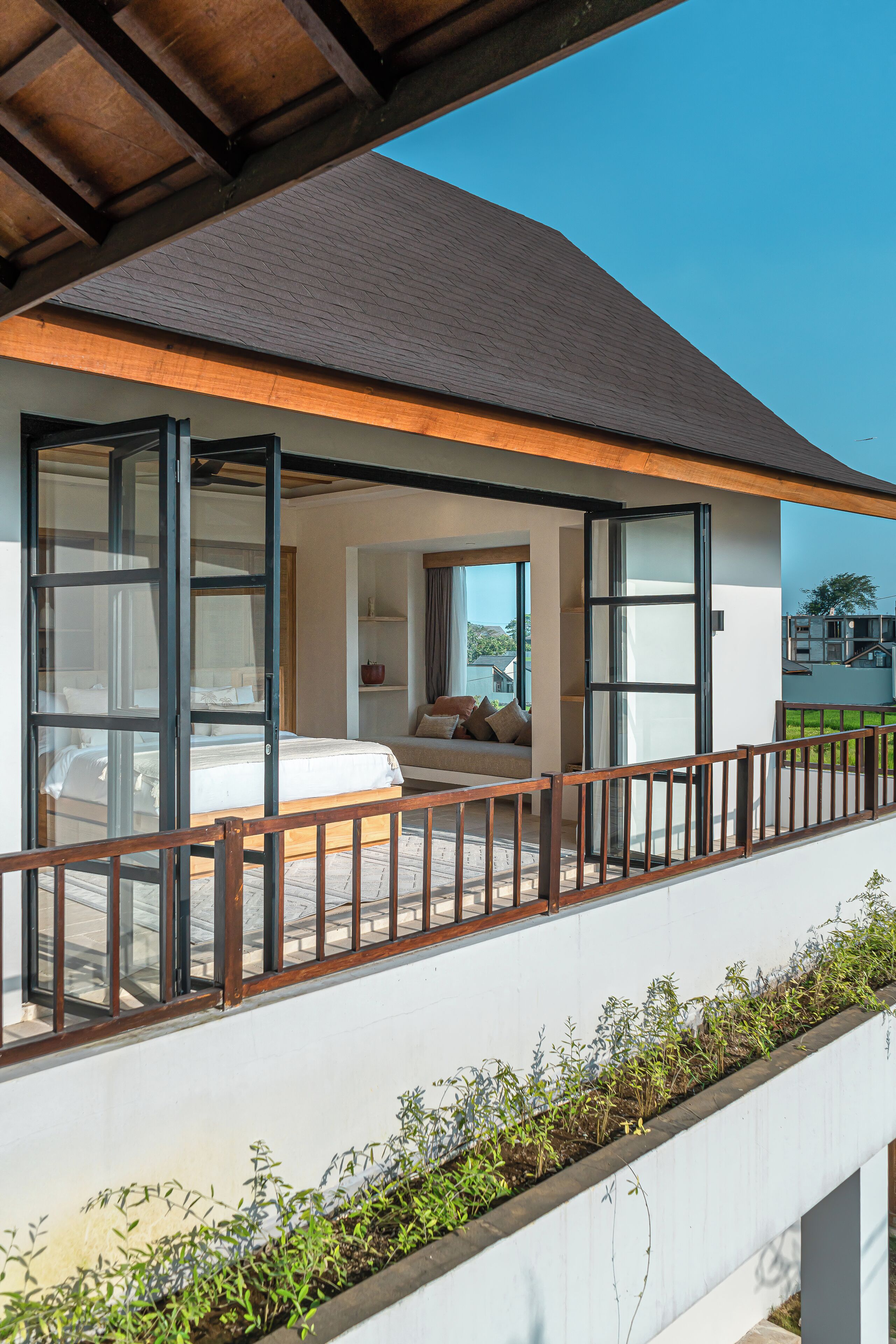 Family Villa, Pool View | Bathroom | Hair dryer, towels, soap, shampoo