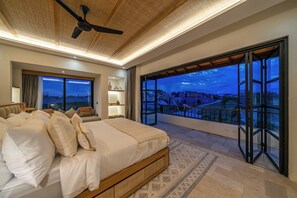 Family Villa, Pool View | In-room safe, desk, laptop workspace, iron/ironing board - Sunbeam Oasis (Munggu)