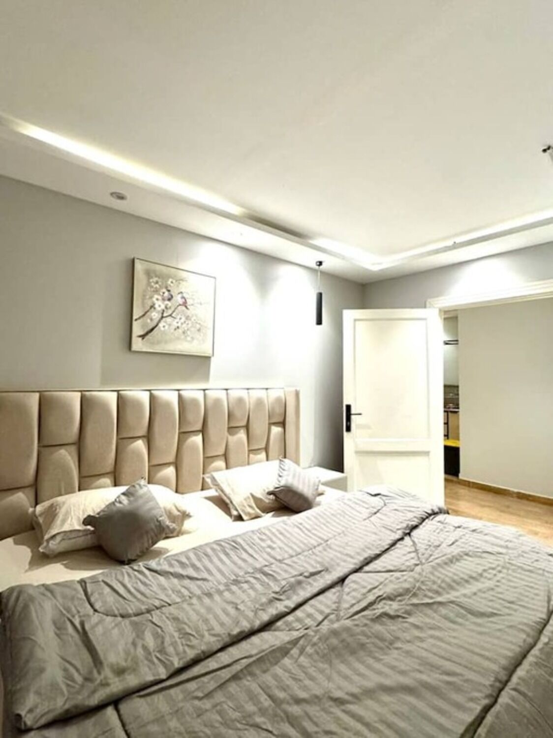 1 bedroom, internet, bed sheets