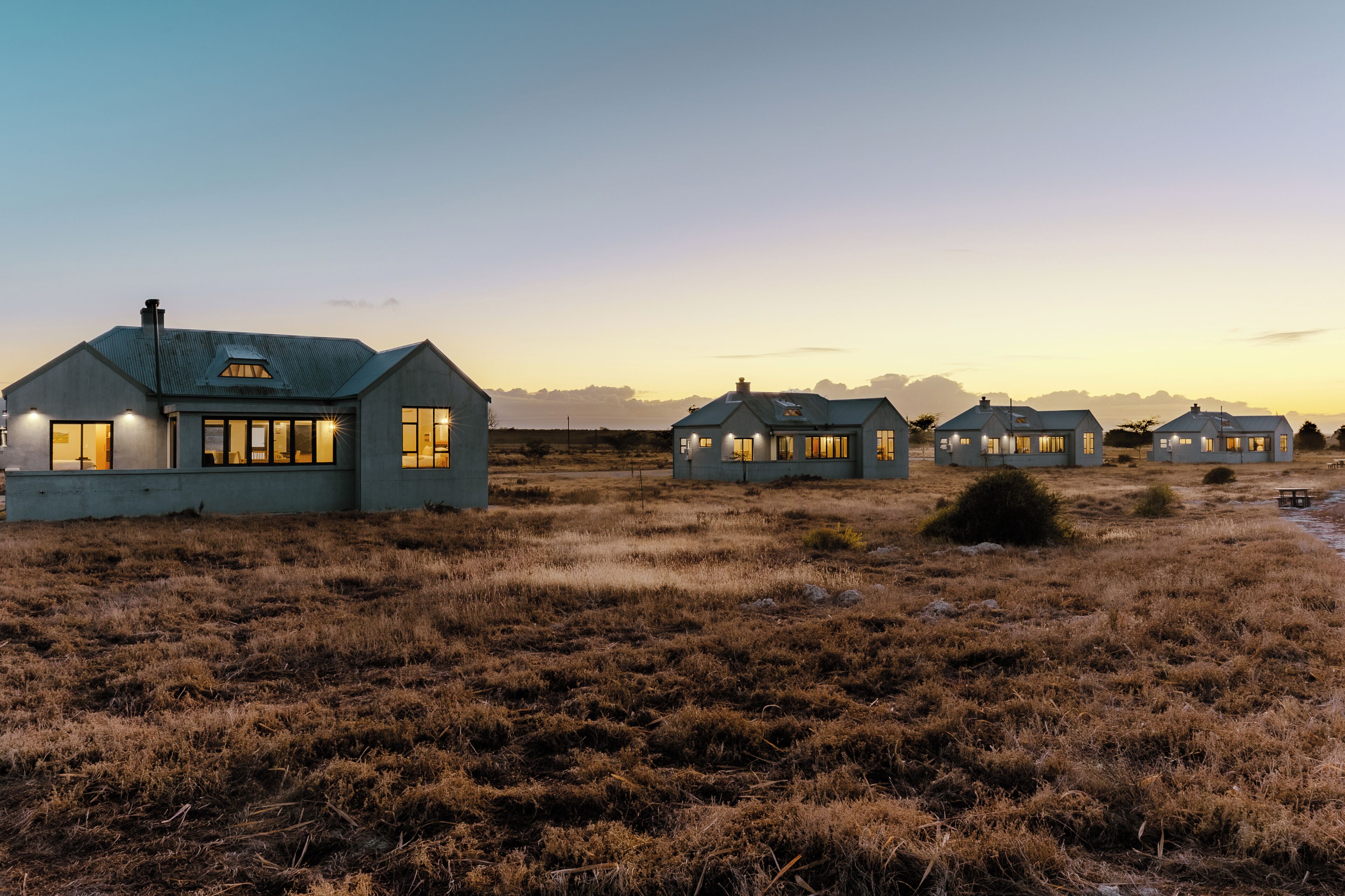 Uitzicht vanuit accommodatie