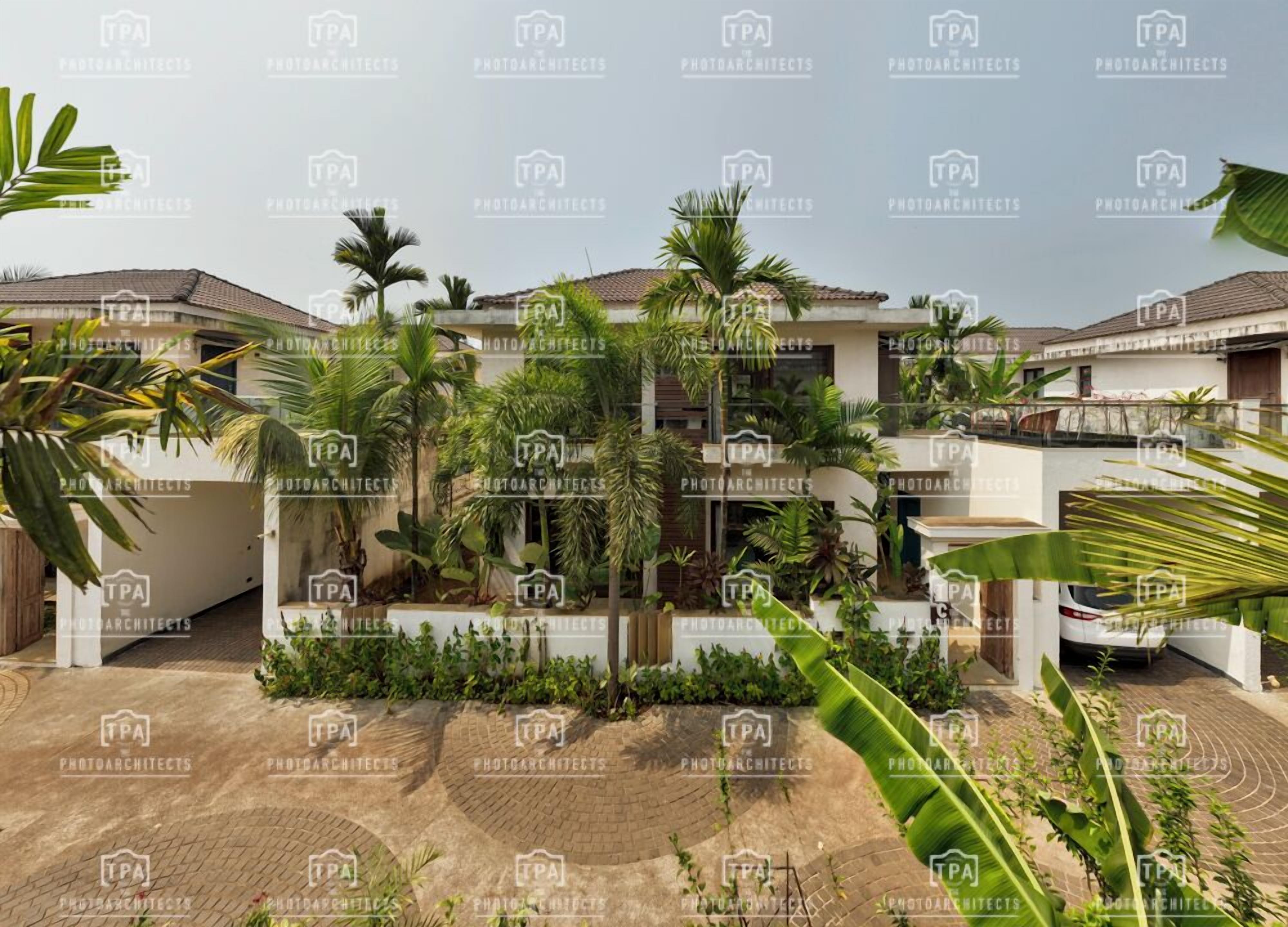 Façade de l’hébergement 