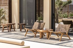 Suite, Patio, Pool View | Terrace/patio - Elea Luxury Suites (Kardamena)