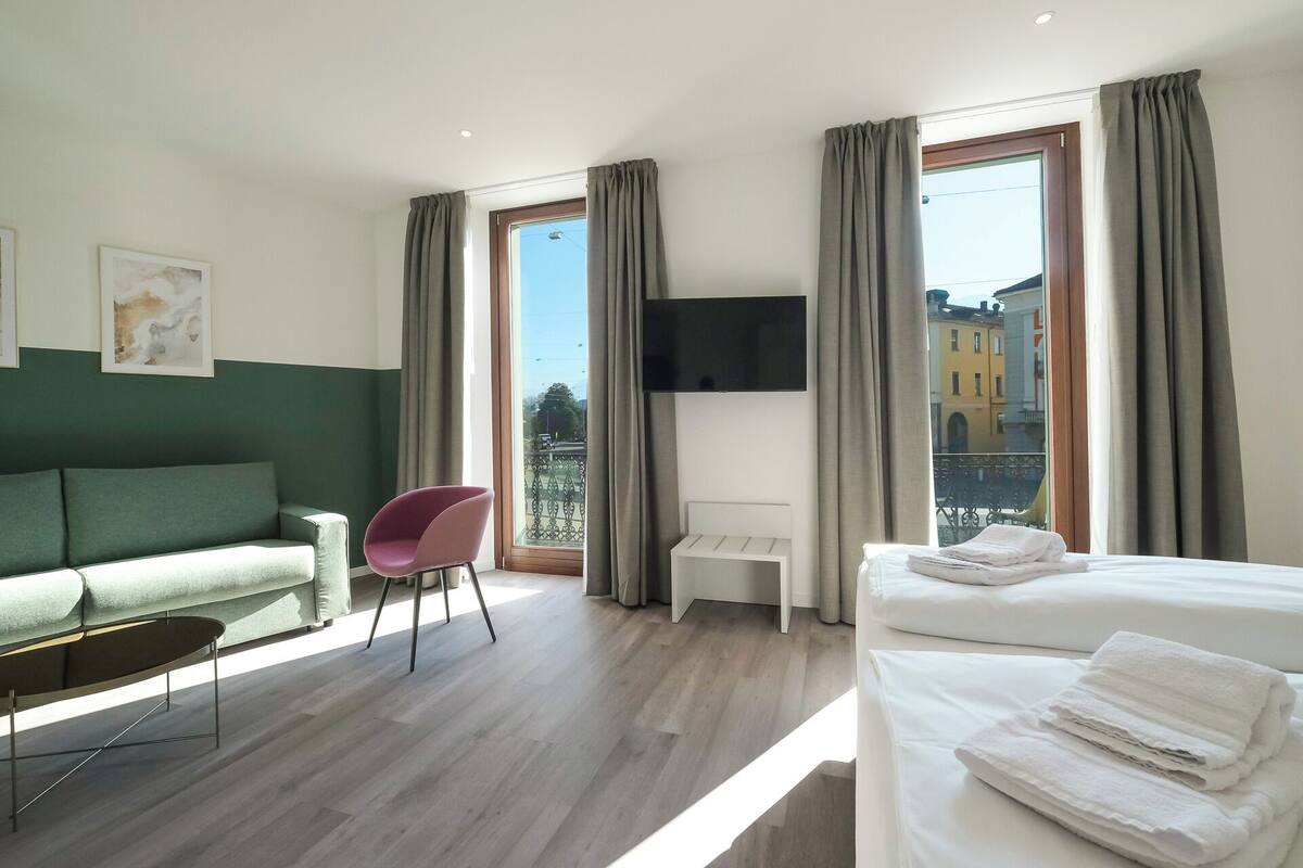 Studiosuite – junior, aircondition, byutsikt | Utsikt fra rommet
