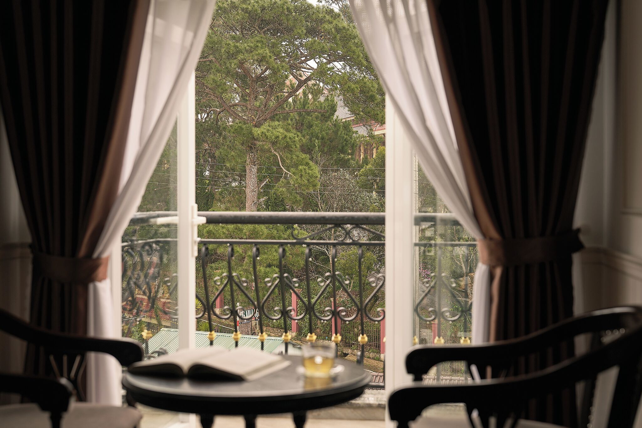 ห้องดับเบิล, ระเบียง, วิวภูเขา | ภายใน