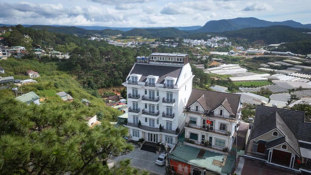 Fachada de la propiedad