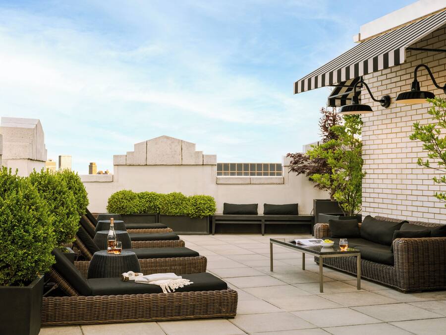 Terraza en la azotea