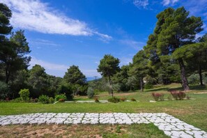 Junior Suite, Sea View | Property grounds - Forest Resort Suites Skiathos (Skiathos)