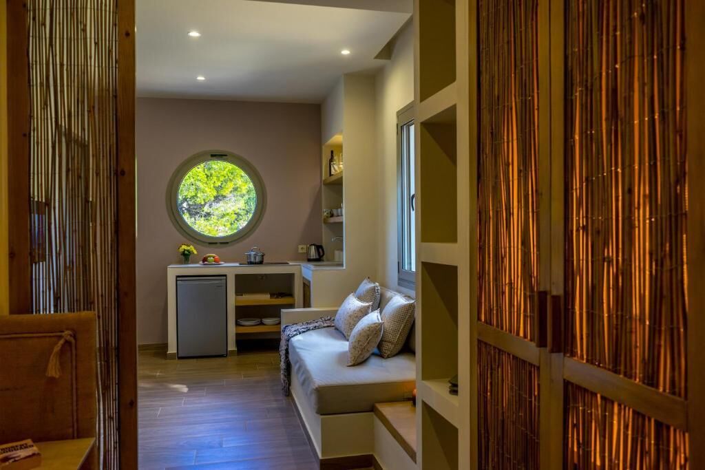 ห้องสแตนดาร์ดสวีท, ระเบียง, วิวทะเล | บริเวณนั่งเล่น