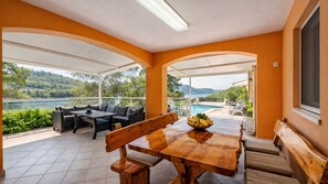 Outdoor dining - Seafront Villa Goga by Villas Guide (Vela Luka)