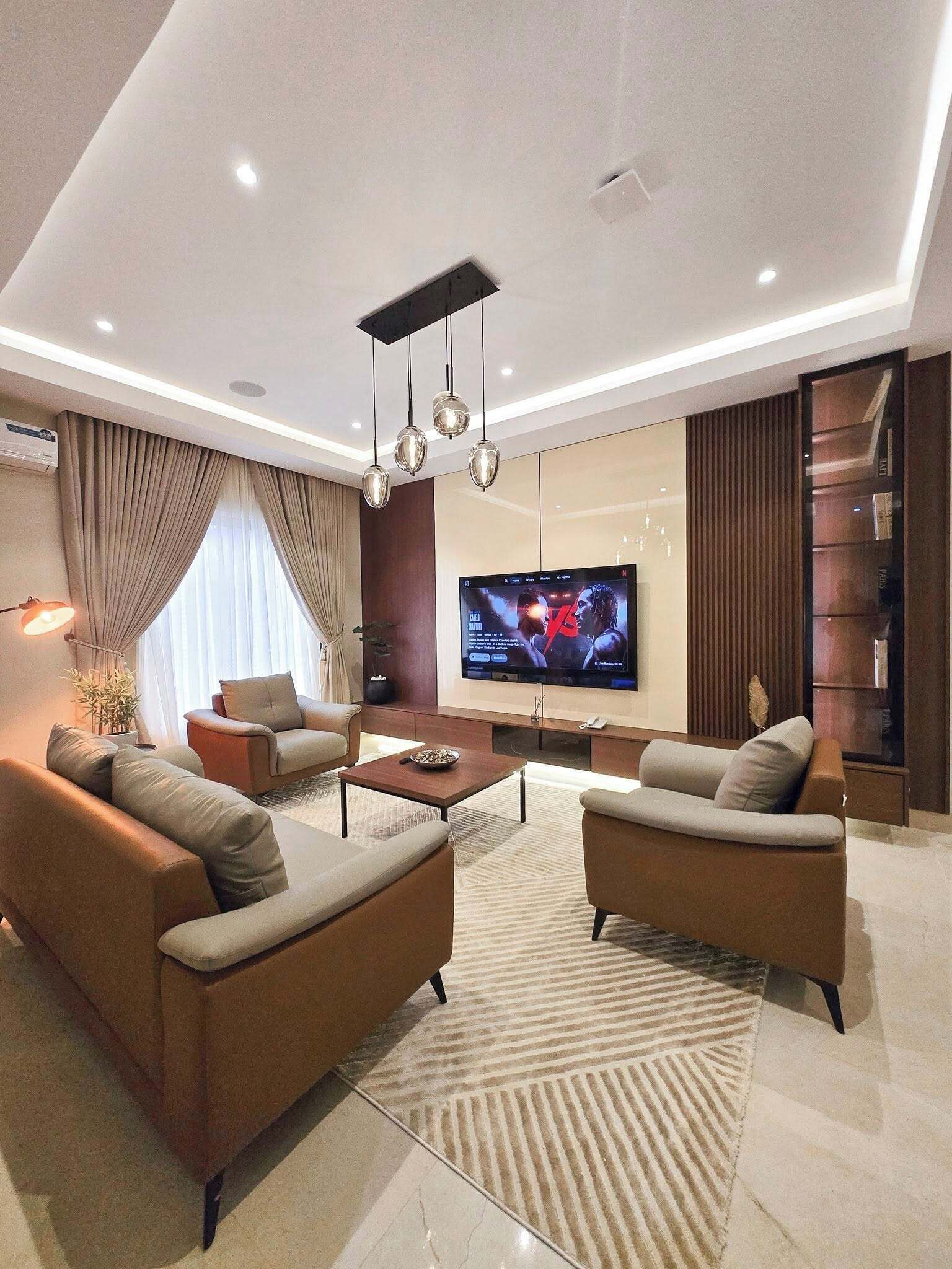 Apartament familiar, balcó, vistes a la ciutat | Sala d'estar