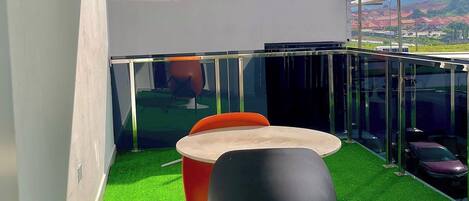 Restauration en plein air