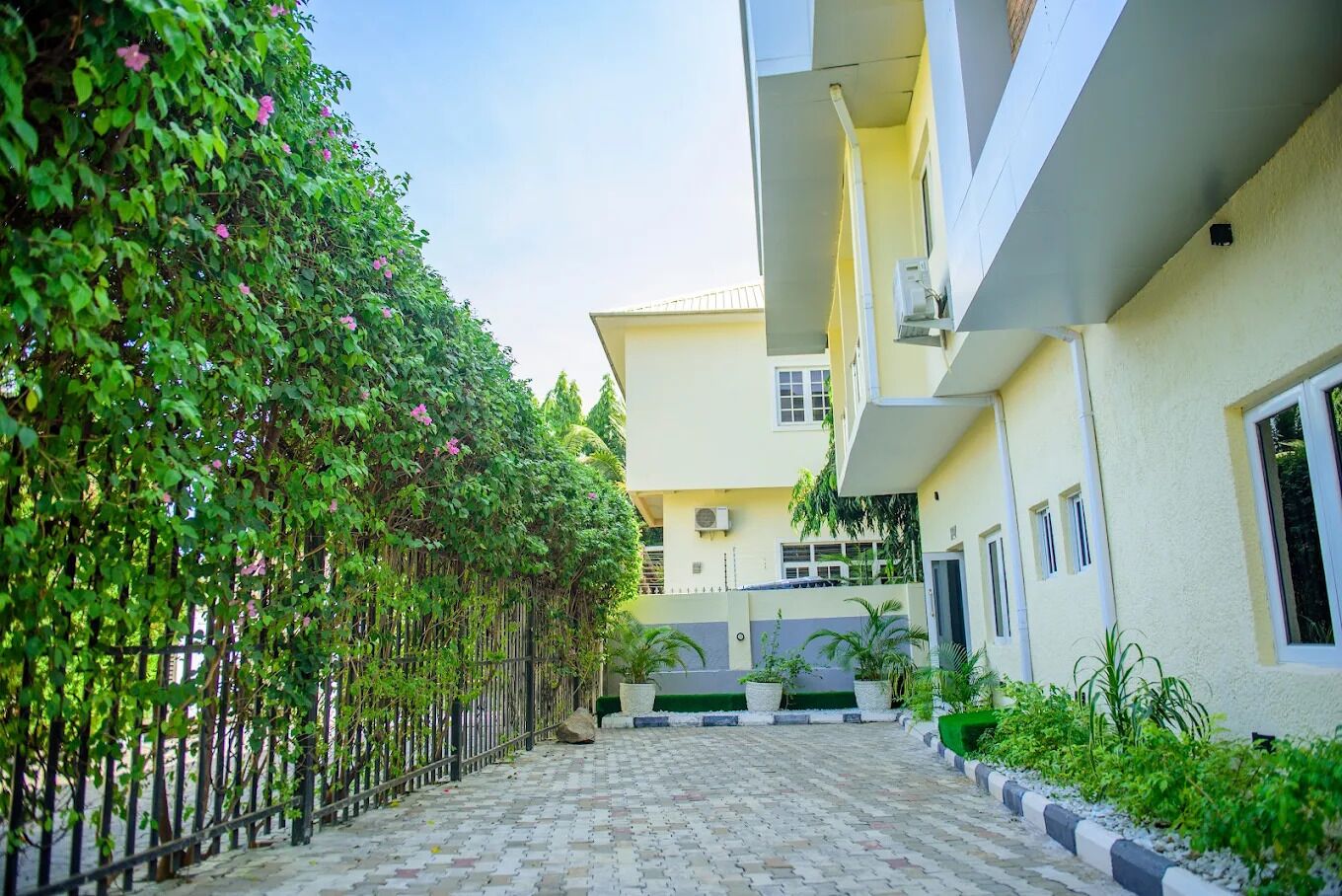 Enceinte de l’hébergement