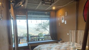 Phòng đôi Deluxe, ban công, quang cảnh vườn