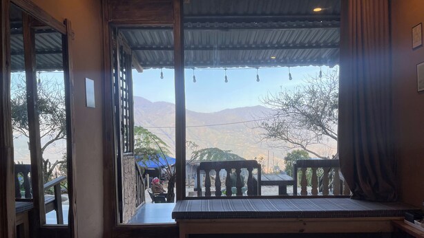 Phòng đôi Deluxe, ban công, quang cảnh vườn