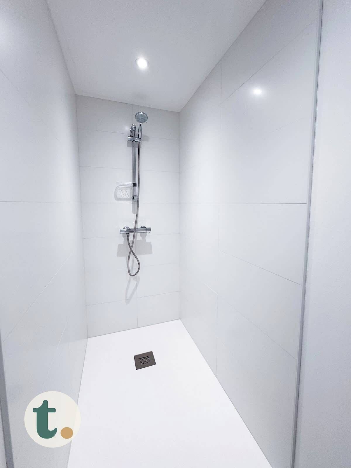Shower, hair dryer