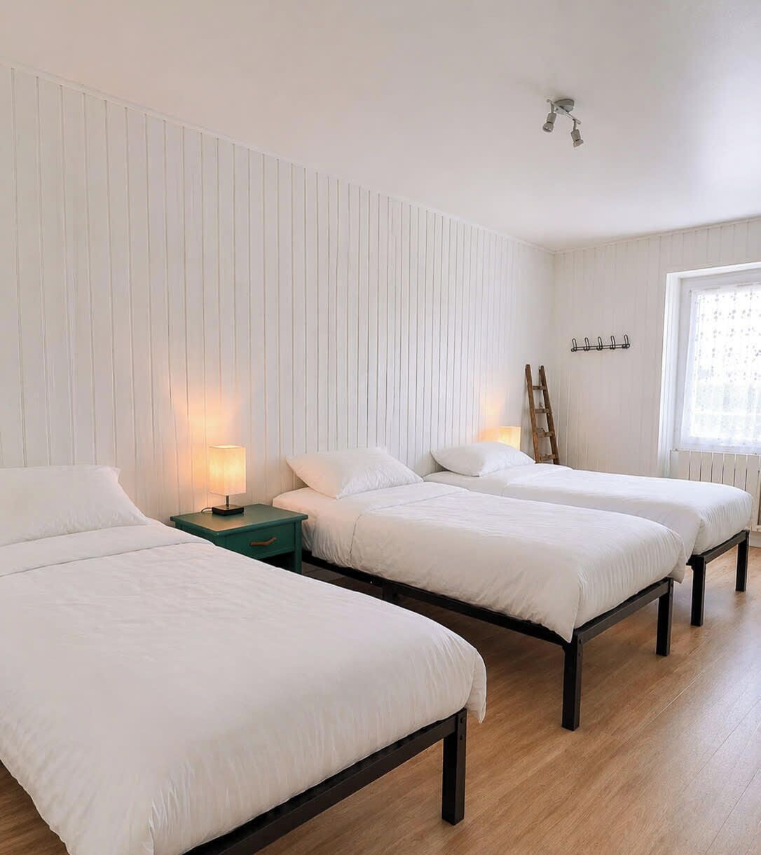 4 chambres, lit parapluie, Wi-Fi