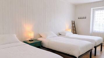 4 chambres, lit parapluie, Wi-Fi