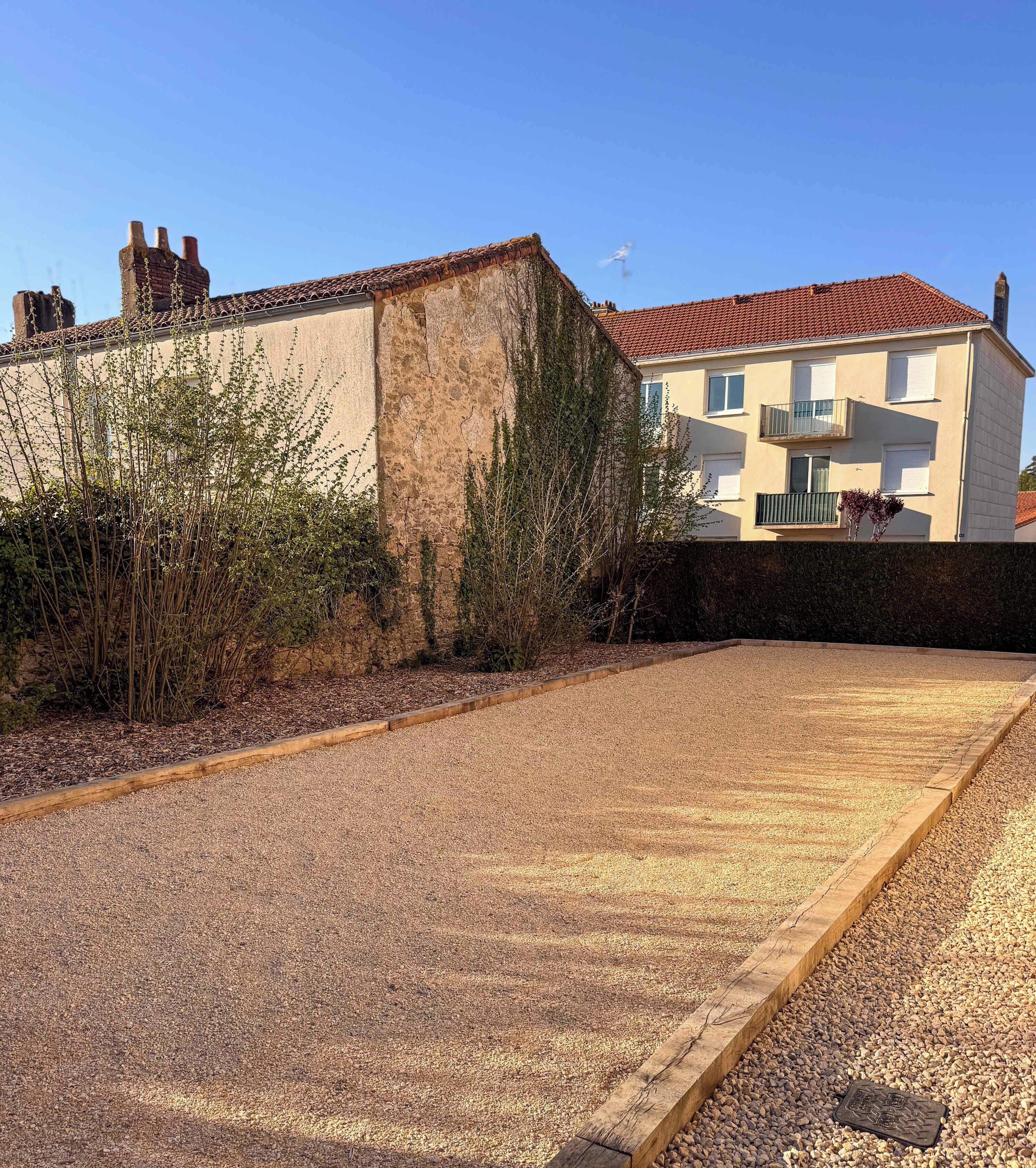 Enceinte de l’hébergement