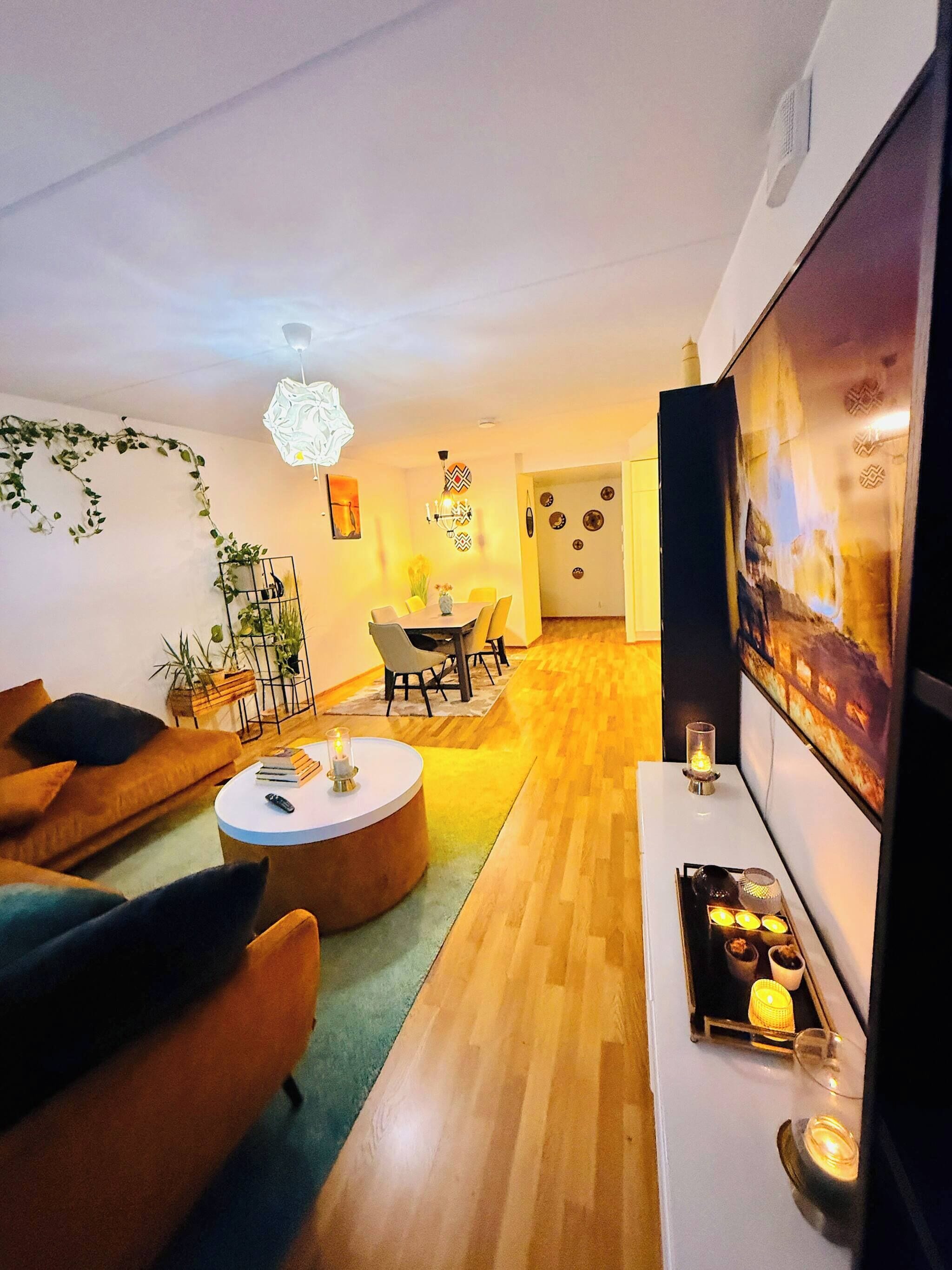 Apartment, 2 Bedrooms, Accessible, Sauna | Living room